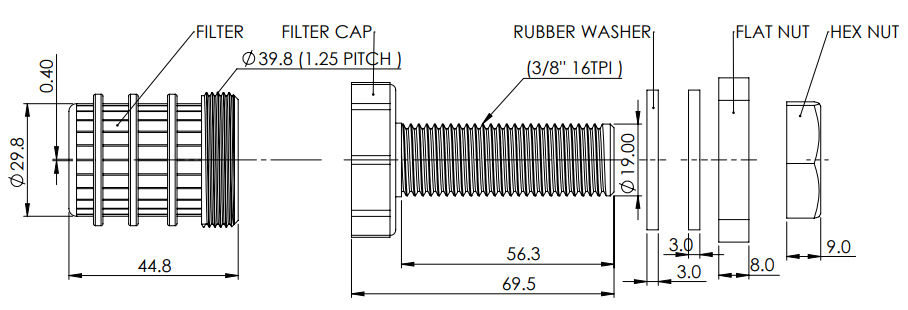 Button Strainer